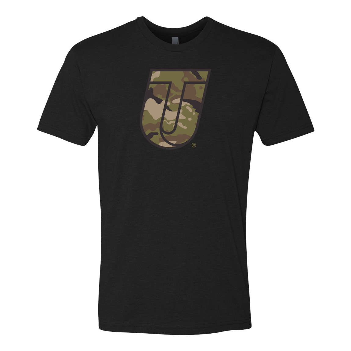UTI Camo Logo T-Shirt (Black)