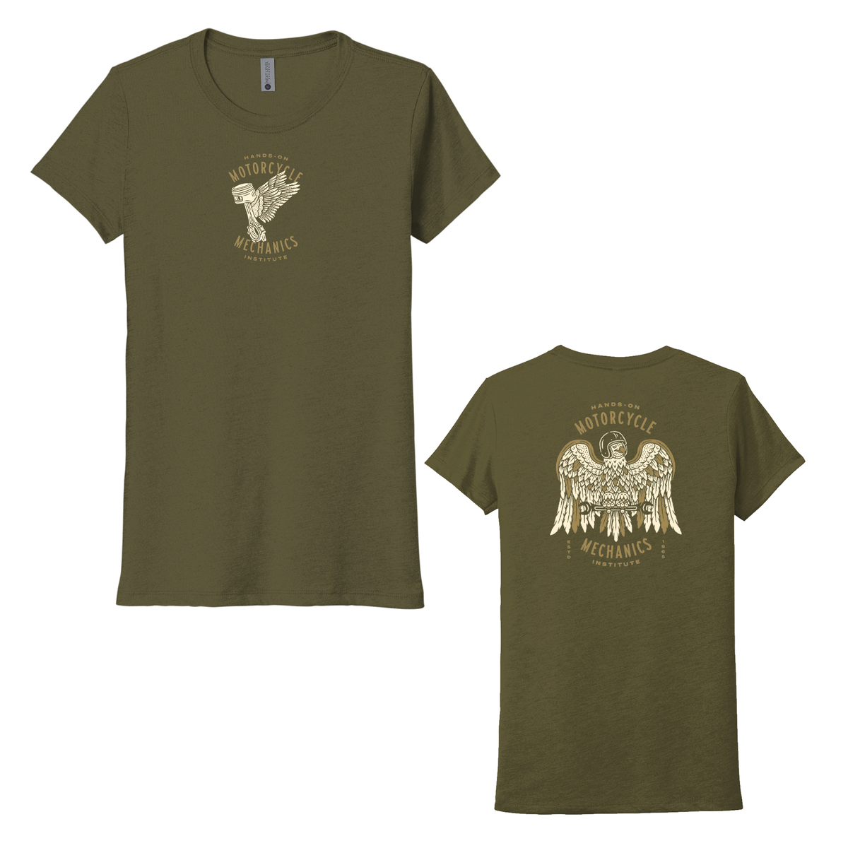 Americana Wings Graphic Womens T-Shirt
